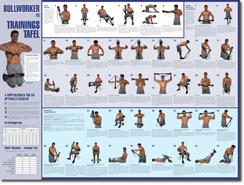 bullworker exercise chart free